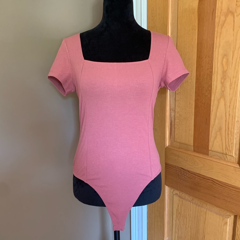 Derek Heart brand Pink Bodysuit (NWT)